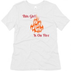 Ladies Relaxed Fit Super Soft Triblend Tee