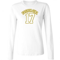 Ladies Relaxed Fit Basic Long Sleeve Tee