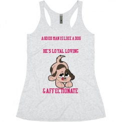 Ladies Slim Fit Super Soft Racerback Triblend Tank