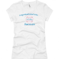 Ladies Slim Fit Basic Promo Jersey Tee