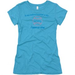 Ladies Slim Fit Super Soft Triblend Tee