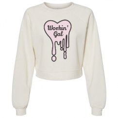 Women's Raglan Pullover Fleece
