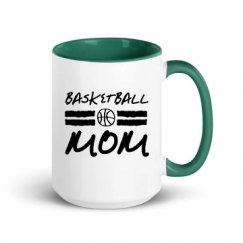 15oz Ceramic Mug with Color Inside