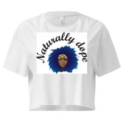 Ladies Festival Cali Crop Top Tee