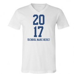 Unisex V-Neck Jersey Tee