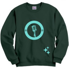 Unisex Film and Foil Crewneck Sweatshirt