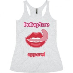 Ladies Slim Fit Super Soft Racerback Triblend Tank