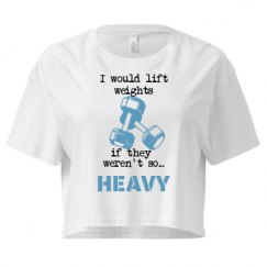 Ladies Festival Cali Crop Top Tee