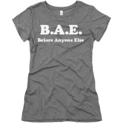 Ladies Slim Fit Super Soft Triblend Tee