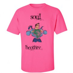 Unisex Ultra Cotton Safety Neon Crewneck Tee