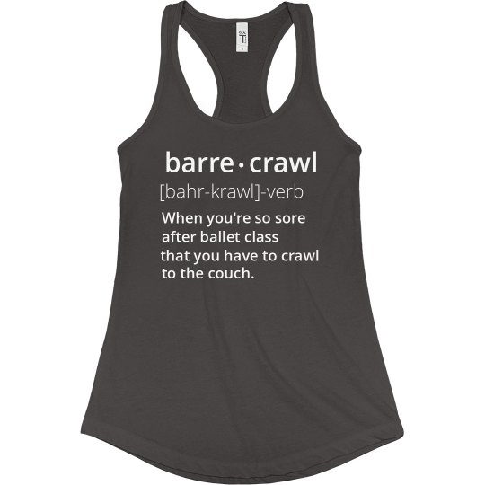 Barre Crawl Tank