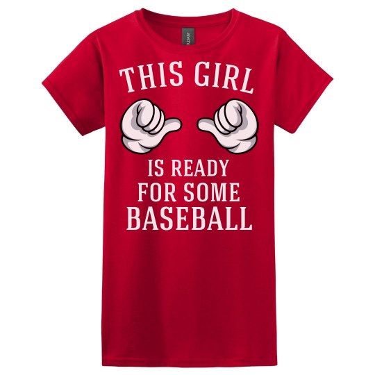 Baseball girl Baseball girl