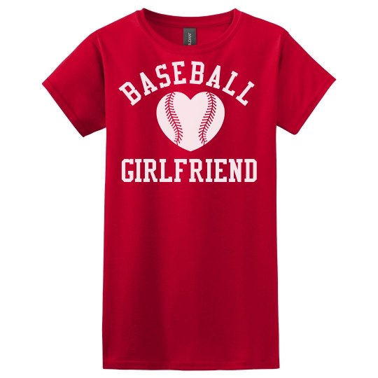 Baseball Girlfriend Fan With Back Name Number Baseball Girlfriend Fan With Back Name Number