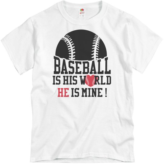 Baseball is his world