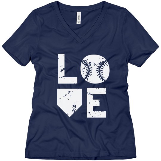 Baseball Love - Red T-shirt Baseball Love - Red T-shirt