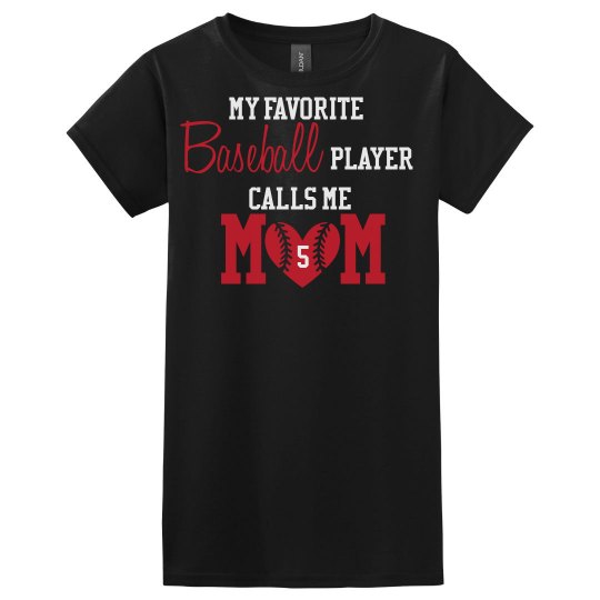 Baseball Mom - favorite player - enter number Baseball Mom - favorite player - enter number