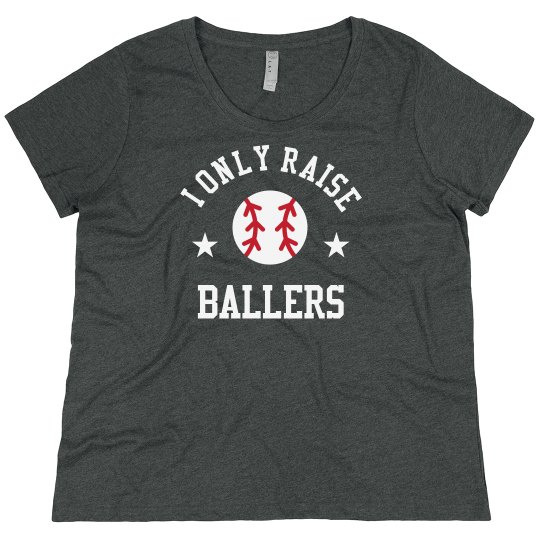 plus size baseball mom shirts