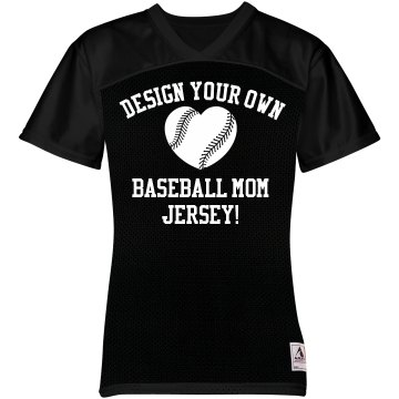 Baseball Mom Jersey Custom Name Number: This Mom Means Business!