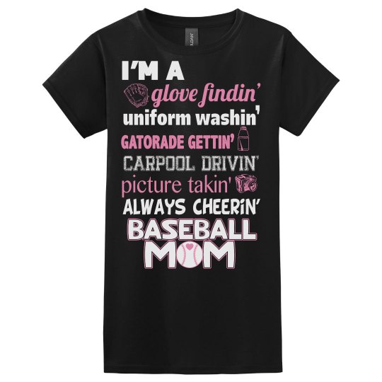 Baseball Mom Baseball Mom