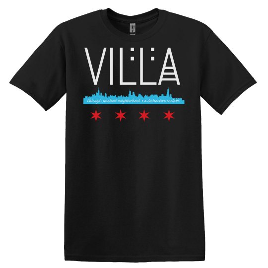 Basic Black Villa Skyline Tee Basic Black Villa Skyline Tee