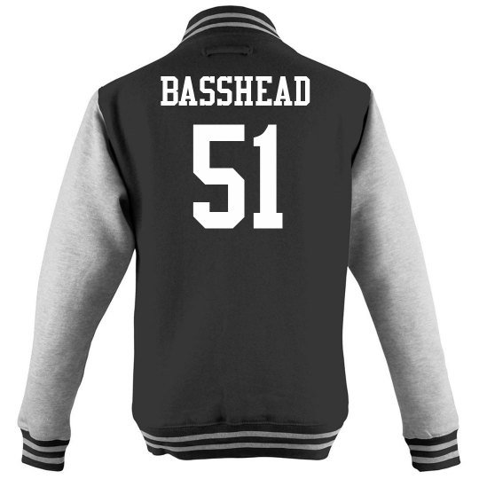 Basshead 51 Fleece Letterman Jacket