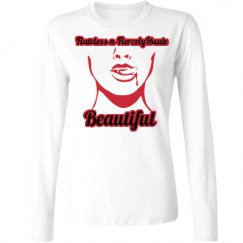 Ladies Relaxed Fit Basic Long Sleeve Tee