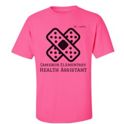 Unisex Ultra Cotton Safety Neon Crewneck Tee