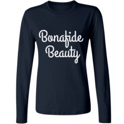 Ladies Relaxed Fit Basic Long Sleeve Tee