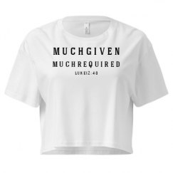 Ladies Festival Cali Crop Top Tee