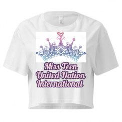 Ladies Festival Cali Crop Top Tee