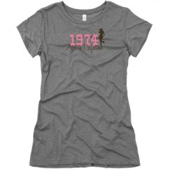 Ladies Slim Fit Super Soft Triblend Tee