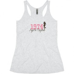 Ladies Slim Fit Super Soft Racerback Triblend Tank