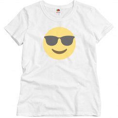 Sun Glasses Emoji Tee