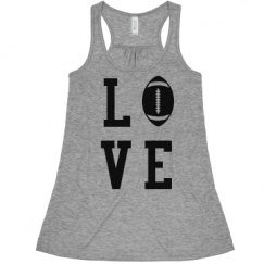 Ladies Flowy Racerback Tank