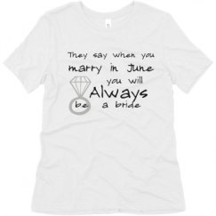 Ladies Relaxed Fit Super Soft Triblend Tee