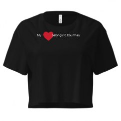 Ladies Festival Cali Crop Top Tee