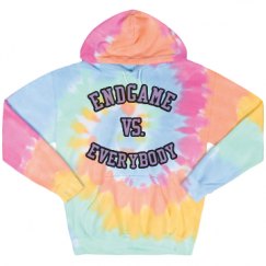 Unisex Tie-Dye Fleece Hoodie