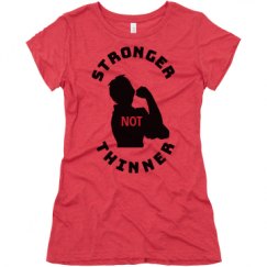 Ladies Slim Fit Super Soft Triblend Tee