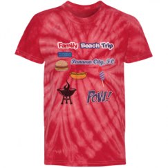 Youth Tie-Dye Cyclone Pinwheel Tee