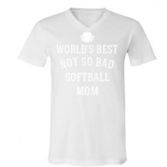 Unisex V-Neck Jersey Tee