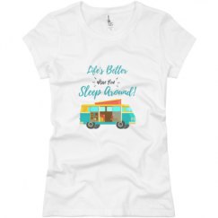 Ladies Slim Fit Basic Promo Jersey Tee