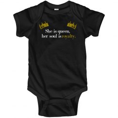 Her Soul is Royalty Onesie