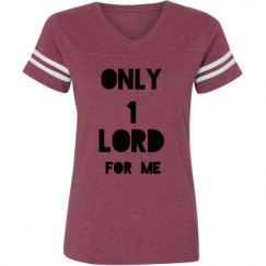 Ladies Relaxed Fit Vintage Sports Tee