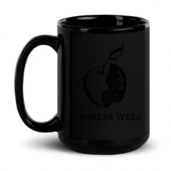 15oz Black Glossy Mug