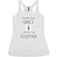 Ladies Slim Fit Super Soft Racerback Triblend Tank