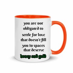 11oz Ceramic Mug with Color Inside