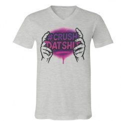 Unisex V-Neck Jersey Tee