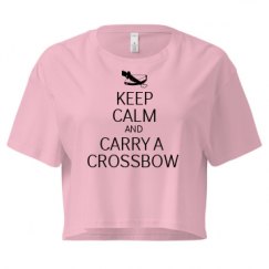 Ladies Festival Cali Crop Top Tee