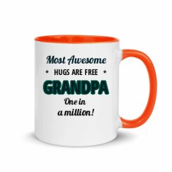 11oz Ceramic Mug with Color Inside