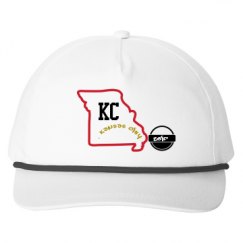 Snapback Five-Panel Rope Hat